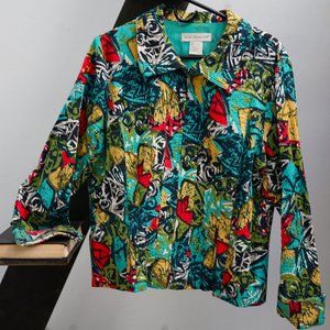 Objectively Fun 90's Party Bomber Jacket